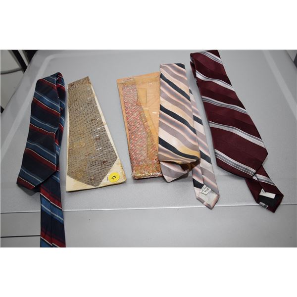 NOS Ties lot 1927 etc