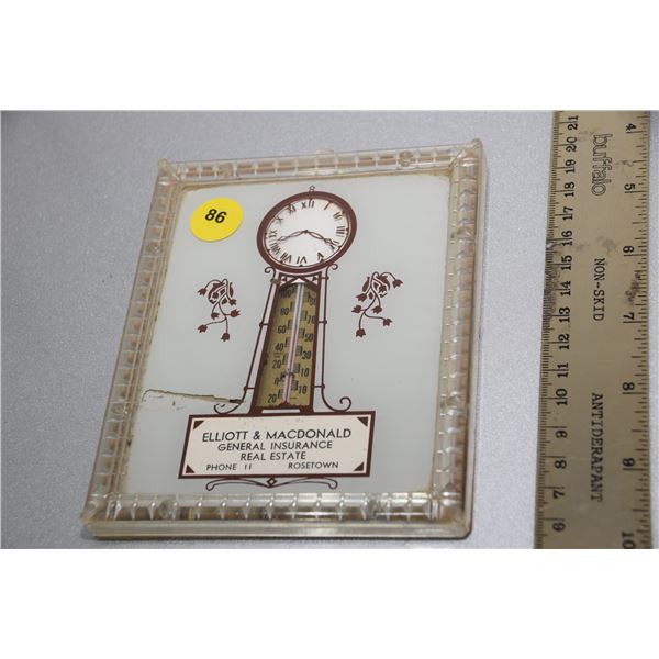 Rosetown thermometer