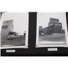 Image 3 : Antique photo album w/ 40 Saskatchewan grain elevator photos and other buildings