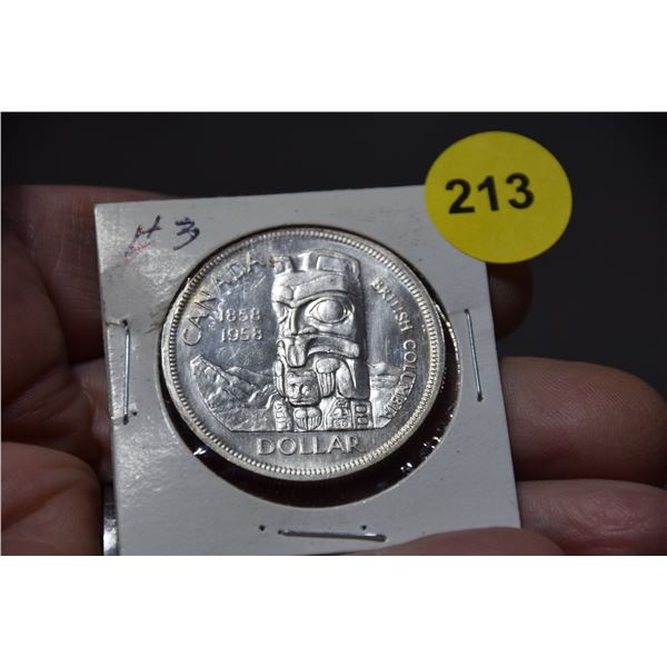 1958 Canada Silver Dollar