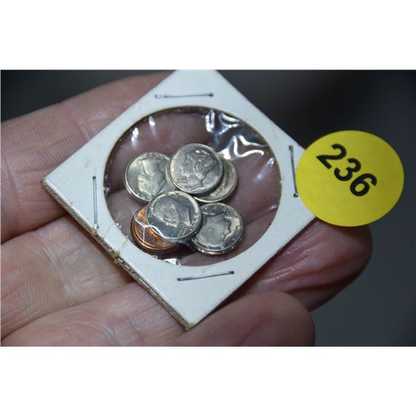 Miniature American coins