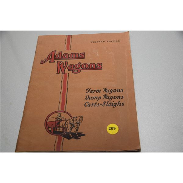 Adams Wagon catalog - Cockshutt