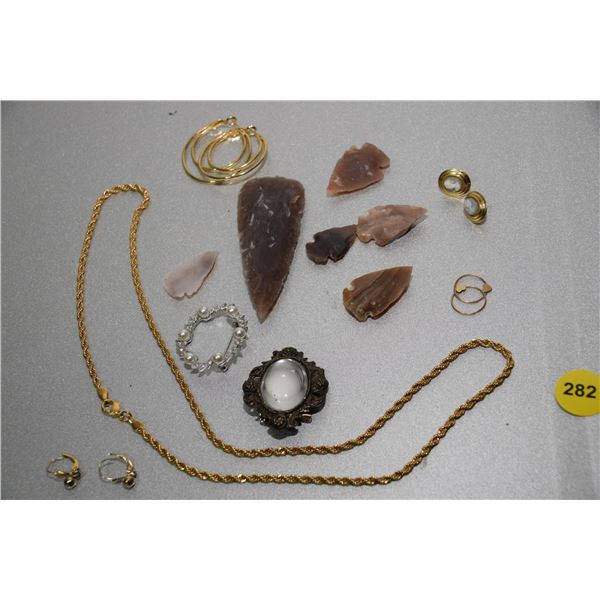 Costume jewelry & stones