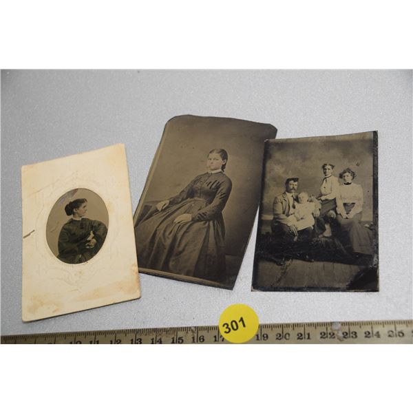 Antique Ten type photographs