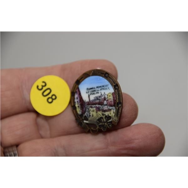Cloisonne Ireland pin