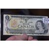 Image 1 : 1973 radar $1 Canada bank note