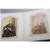 Image 4 : 1865 Civil War Era tintype photograph album 22 total