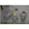 Image 1 : Skull liquor bottles