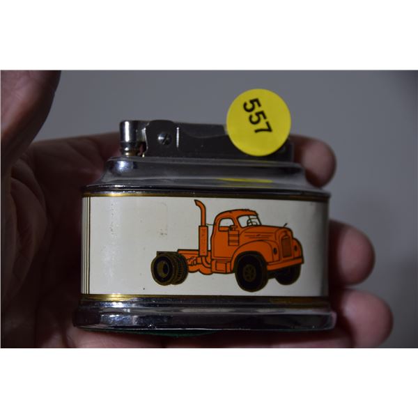 Grimshae Trucking table lighter