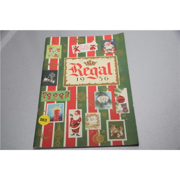 1956 Regal Christmas Gift Catalog