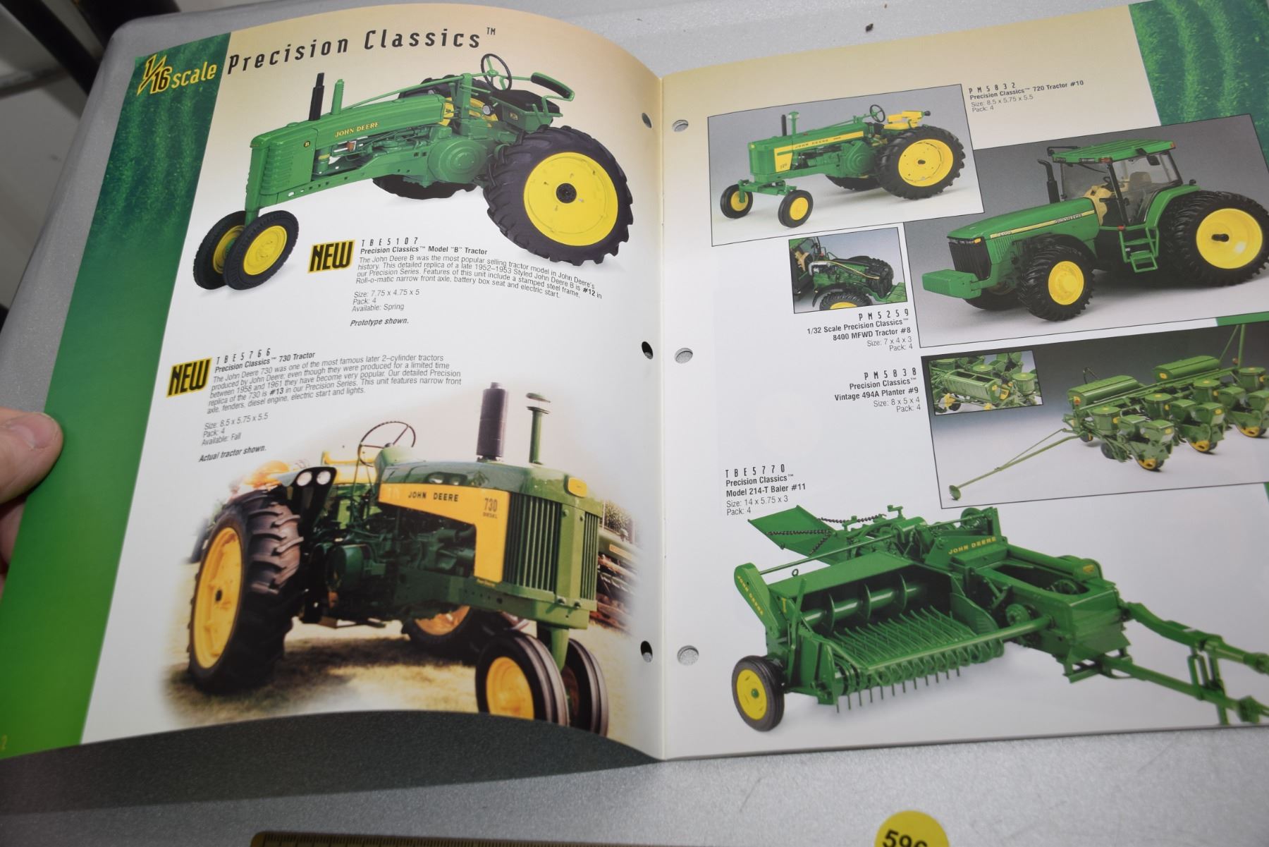 1998 John Deere toy catalog