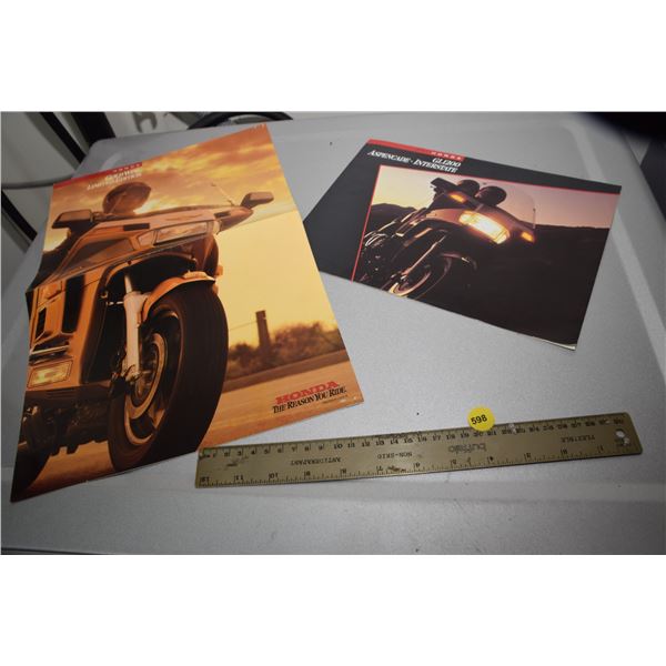 Honda motorcyle brochures