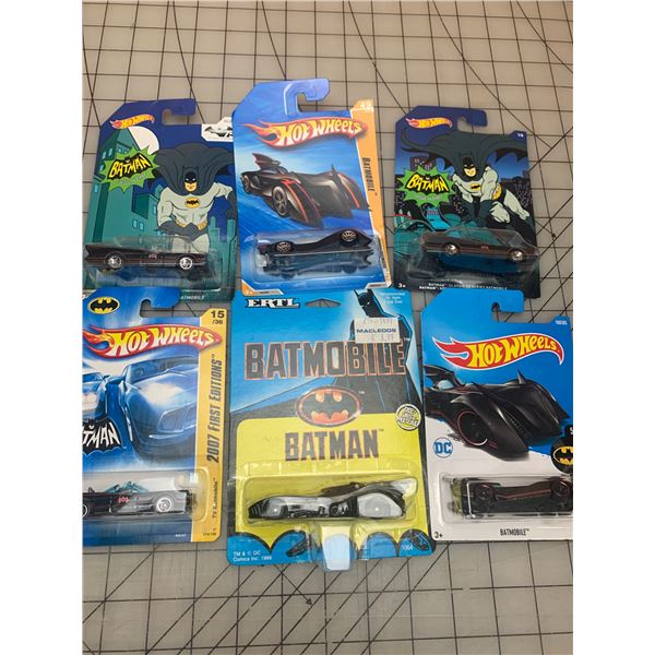 BATMAN TOY CARS ERTL HOTWHEELS BAT MOBILE