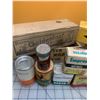 Image 2 : LOT OF VINTAGE SPICE TINS AND CHEESE BOXES