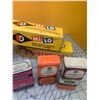 Image 3 : LOT OF VINTAGE SPICE TINS AND CHEESE BOXES
