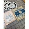 Image 3 : LOT OF VINTAGE REEL MASTER SLIDE REELS FLINTSTONES BUCK ROGERS ETC