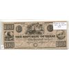 Image 1 : Republic of Texas 1839 $100. This is a copy, not a real note. Uncirculated.