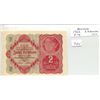 Image 1 : Austria. Austro-Hungarian Bank. 1922 2 Kronen. Notgeld (Necessity Money). Uncirculated.