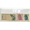 Image 1 : Lot of 3 Indonesia notes. Consists of 1964 1 Sen, 5 Sen & 10 Sen. AU.