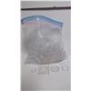 Image 1 : 101 used hard plastic holders in assorted coin sizes, mostly from Proof Sets.