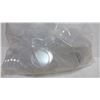 Image 3 : 101 used hard plastic holders in assorted coin sizes, mostly from Proof Sets.