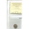 Image 2 : 1920 Canadian Silver 10 Cents. ICCS certified and graded EF-40.