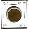 Image 1 : 1915 Canadian Large Cent. World War I issue. EF-40. Nice.