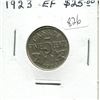 Image 1 : 1923 Nickel 5 Cents. 8 Pearls show. EF-40. Nice.
