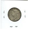 Image 2 : 1900 Canadian Victorian Silver 25 Cents. F-12.