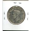 Image 2 : 1946 Canadian Silver 50 Cents with Die Chip in 6 & Die Crack from 6 to Rim. EF-40. Nice. Scarce.