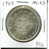 Image 1 : 1964 Canadian Silver Dollar. MS-63. Nice.