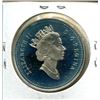 Image 2 : 1992 Proof Kingston Stagecoach Silver Dollar. Commemorates the 175th Anniversary of the first stagec
