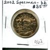 Image 1 : 2002 15th Anniversary of the Loonie Dollar. Specimen-66 from a Specimen Set. Nice.