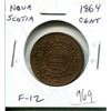 Image 1 : Nova Scotia. 1864 Cent. The last Nova Scotia Cent before it joined Canada in 1867. F-12.