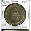 Image 1 : 1967 Canadian Progress Club medal. Celebrates Canadian Confederation. Uncirculated.