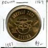 Image 1 : 1969 Regina Trade Dollar. Buffalo Days. Uncirculated.
