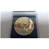 Image 3 : 1981 Trans-Canada Railway Centennial Specimen Silver Dollar. In case and box of issue.