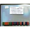 Image 1 : Canadian World War II Ribbon Bar of 3 medals. Defence Medal, Canadian Voluntary Service Medal with M