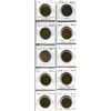Complete set of 10 Canadian George V Large Cents 1911 to 1920. Includes 1911, 1912, 1913, 1914, 1915