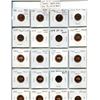 Lot of 20 Collector Small Cents 1968 to 2000. Includes 1968, 1969, 1970, 1974, 1977, 1978, 1979, 198