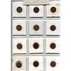 Image 2 : Lot of 12 Canadian Small Cent Errors & Varieties. Includes Plug, Die Cracks, Hanging Dates from Die 