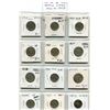 Image 1 : Lot of 12 U.S. Buffalo Nickels. Includes 1920, 1927, 1928, 1929, 1935, 1935D, 1935S, 1936, 1936D, 19
