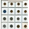 Image 2 : Complete set of 16 Canadian World War II Cents & Nickels. 1939 – 1945. Includes both Tombacs as well