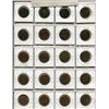 Image 2 : Lot of 20 British Half Pennies. 1885 – 1964. Four of each for 5 different Monarchs: Victoria, Edward