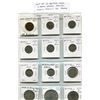 Image 1 : Lot of 12 British Coins. Includes 3 Pence, 6 Pence, Shilling, Florin, Crown & 50 Pence.