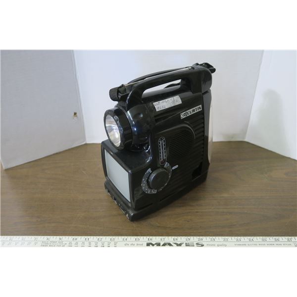 5" TV - AM-FM Plus Lights (working)