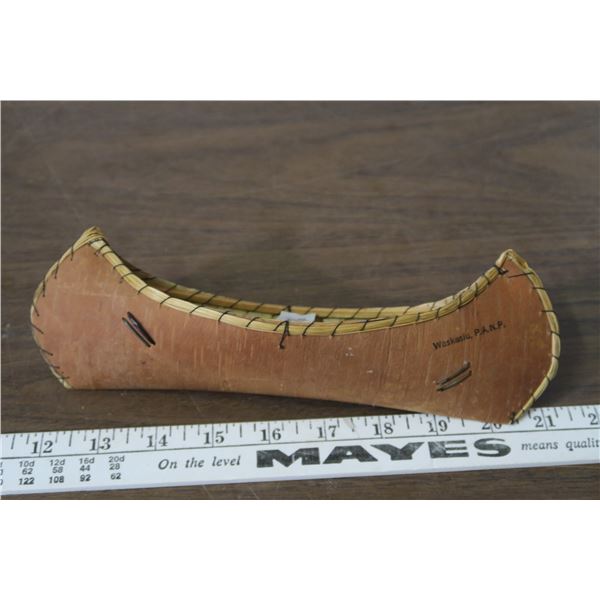 Birch Bark Canoe Early 70's - Waskesiu National Park