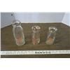 Image 2 : 3 Purity Vintage Milk Bottles