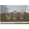 Image 6 : 3 Purity Vintage Milk Bottles