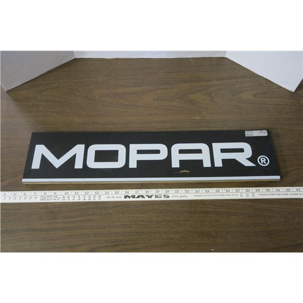 26" Mopar Wood Sign